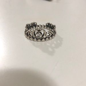 Pandora princess ring size 4